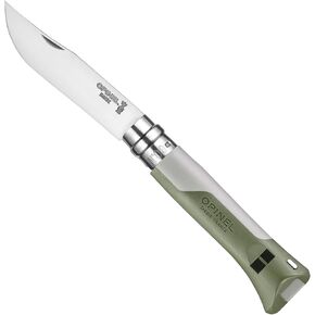 OPINEL No. 08 Horizon Stainless Steel Folding Outdoor Knife (Grey/Sage) in Kuwait