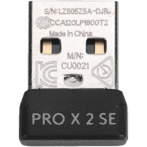 USB Bluetooth Adapter for PC, for G PRO Superlight 2 SE Wireless Mouse, Auto Pairing, Frequency Hopping, with G HUB Software, ABS Material for Gaming Mouse in Kuwait