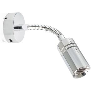 THALASSA 12V Short Gooseneck Light With 5V USB Port - Boat Reading Lamp Adjustable Warm White Spotlight with Dimmable Touch Switch Designed for RV, Caravans, Boats, Motor Homes Inside as Bedside Light in Saudi Arabia