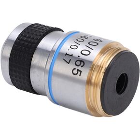 Fafeicy Achromatic Microscope Objective High Refractive Index Achromatic Objective Lens Wide Field of View for Microscope (S40/0.65) in Kuwait