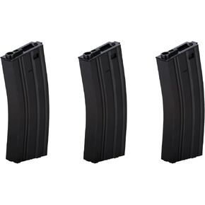 Lancer Tactical Plastic Airsoft Mid Cap Magazine 140 Rounds - 3 Pack in Kuwait