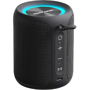MIATONE Rush M - 20W Bluetooth Speaker IP67 Waterproof Speaker with Deep Bass, Portable Speakers for Beach Camping Accessories, Gifts for Men Fathers Him (Black) in Kuwait