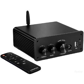 LONPOO 200W Mini Bluetooth Audio Amplifier Class D for Bookshelf Speaker in Kuwait