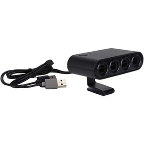 Three in One Handle NGC Adapter Converter Switch Wi i U PC Plug and Play High Durability for NINT ENDO GAM ECUBE Controllers in Kuwait