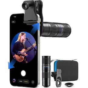 MIAO LAB 5-10X Zoom Telephoto Lens, High Power Telephoto Mobile Cell Phone Lens for iPhone 17/16/15/14/13 Series, Samsung, Android Phone and Most Smartphone in Saudi Arabia