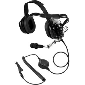 BHDH50PTT-BK-M9 Noise Isolating Headset Compatible with Motorola APX4000 XPR7350E XPR7380E XPR7550E XPR7580E in Saudi Arabia