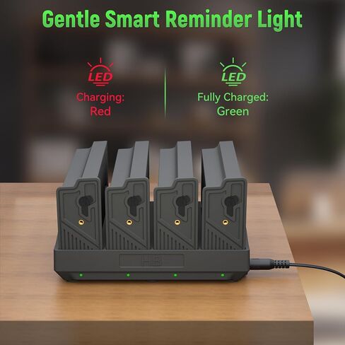 4-Port Charger for Reveal Camera Batteries in Kuwait