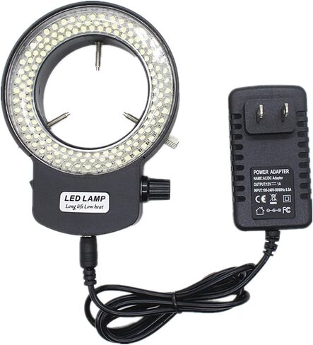 Microscope Light 144 LED Adjustable Ring Illuminator in Kuwait