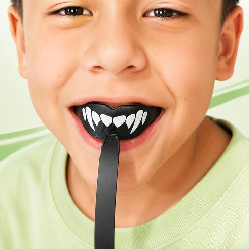 MENOLY 3 Packs Kids Youth Mouth Guard with Strap for Football - Mouth Guard Football Age 6-10 with Cases for Boxing, Lacrosse, Hockey, Basketball, MMA, Wrestling and Other Contact Sports Age 7-12 in Saudi Arabia