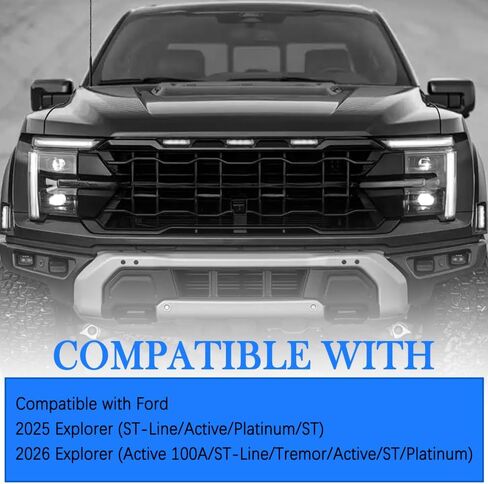 13" Car Screen Protector,Anti-Fingerprint HD GPS Screen Protector Foils,Impact-resistant Tempered Glass Screens Protectors Compatible with Ford Explorer ST-Line/Active/Platinum/ST in Saudi Arabia