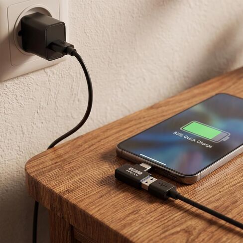 3 Pack USB C 90 Degree Adapter, USB 3.0 Adapter Right Angle Type C Male in Kuwait