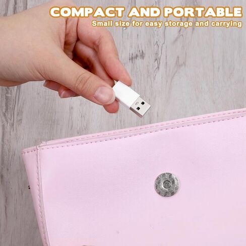 Xthrotsenk 6 PCS USB B to C Adapter USB C to B Adapter White in Kuwait