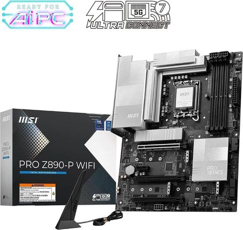Micro Center 3 in 1 Combo: Ultra 5 250KF Plus Procesor w/MSI Pro Z890-P WiFi Motherboard and Klevv CRAS V RGB 32GB DDR5 in Kuwait