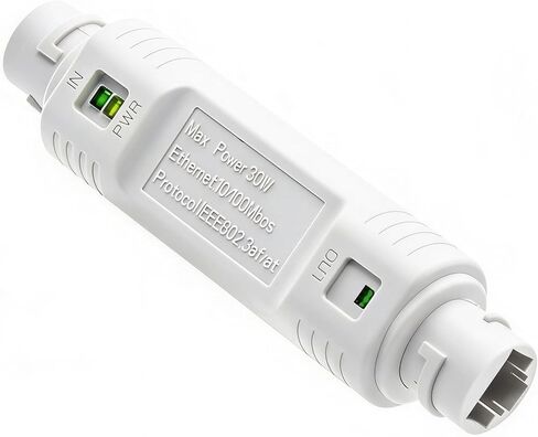 48V POE Extender IP66 Waterproof 30W Outdoor POE Repeater 10/100Mbps RJ45 Ethernet POE Extender for POE Switches,POE Cameras,etc in Kuwait
