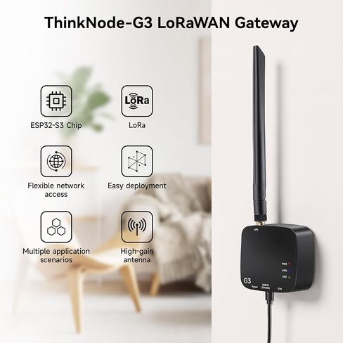 ELECROW LoRaWAN Gateway ThinkNode G3 with ESP32-S3 Processor & SX1262 Chip in Kuwait