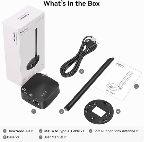 ELECROW LoRaWAN Gateway ThinkNode G3 with ESP32-S3 Processor & SX1262 Chip in Kuwait
