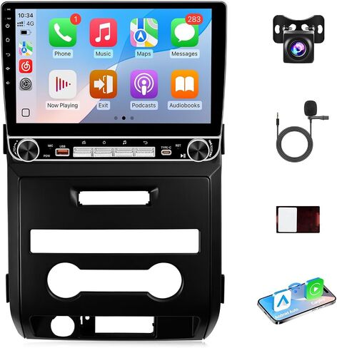 Leadfan 12.1 Inch 8core 4+64G Android 15 Car Radio for Ford F150 2013 2014 in Kuwait
