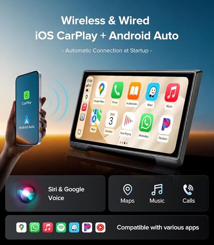 10.33" CarPlay Radio for Ford F150 15-20 F250-F350 17-22 (8" Only) in Kuwait