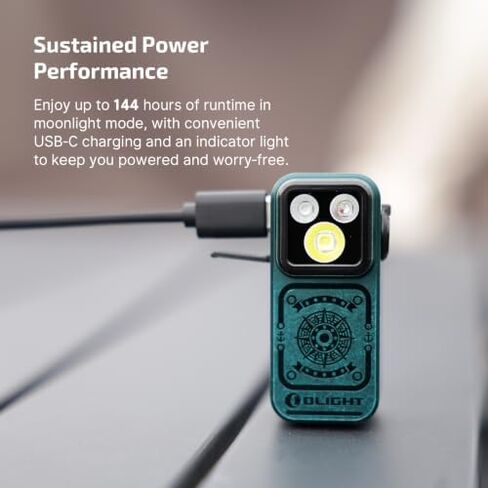 OLIGHT Oclip Pro S EDC Flashlight Clip-on Light Bundle with Bundle Oclip Series Headlamp in Saudi Arabia