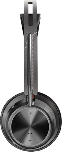Poly Voyager Focus 2 UC Bluetooth Headphones with Mic & Charging Stand - ANC - Connect to PC or Mobile via Bluetooth - Microsoft Teams Certified - Includes BT700 USB-C to USB-A Adapter, Travel Case in Kuwait