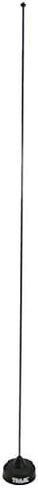 Black Tram 1121B VHF 1/4 NMO Pre-Tuned 143-159 MHz Antenna for Motorola Kenwood Icom Vertex Blackbox HYT Hytera Mobile Radios in Saudi Arabia