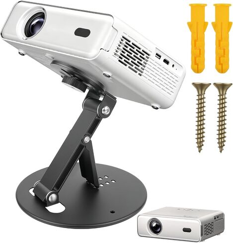 Adjustment Projector Stand Compatible with Aurzen, Compact Projector Holder in Kuwait