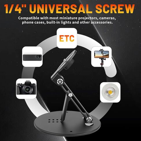 Adjustment Projector Stand Compatible with Aurzen, Compact Projector Holder in Kuwait