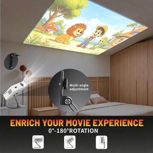 Adjustment Projector Stand Compatible with Aurzen, Compact Projector Holder in Kuwait