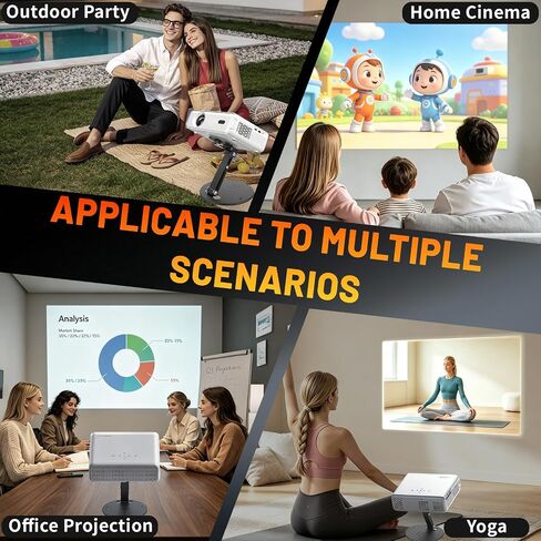 Adjustment Projector Stand Compatible with Aurzen, Compact Projector Holder in Kuwait