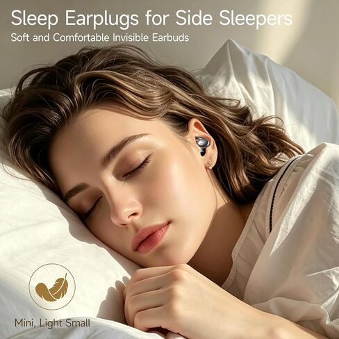 Sleep Earbuds for Side Sleepers, Bluetooth 6.1 Noise-Cancelling Sleepbuds in Kuwait