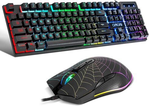 Gaming Keyboard and Mouse 104 Keys for Mac PC PS5 PS4 Xbox One Gamers in Kuwait