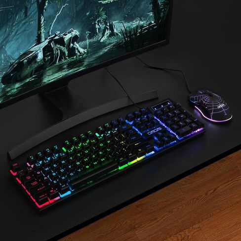 Gaming Keyboard and Mouse 104 Keys for Mac PC PS5 PS4 Xbox One Gamers in Kuwait