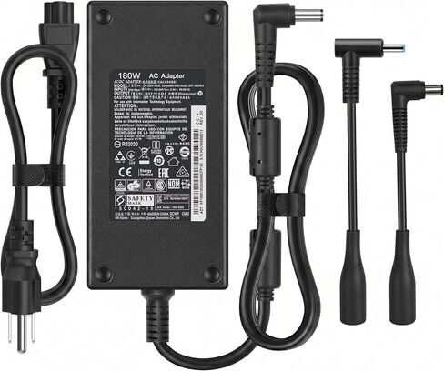 180W AC Power Adapter Compatible with MSI Gaming Laptop Thin GF63 GF65 GF75, Katana GF66 GF76, Stealth GS63 GS65, 19.5V/9.23A in Kuwait