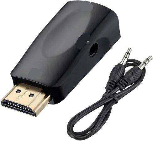 HD Male to V/GA Female Adapter HDMI-Compatible 1080P 720P Cord Converter for PC TV Box Computer Display Projector in Kuwait