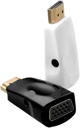 HD Male to V/GA Female Adapter HDMI-Compatible 1080P 720P Cord Converter for PC TV Box Computer Display Projector in Kuwait
