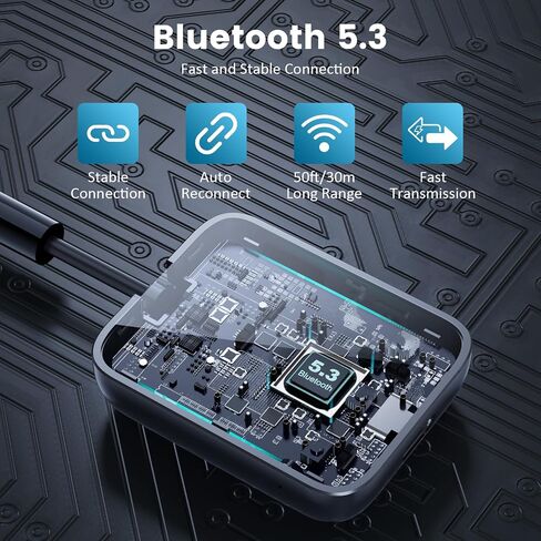 1Mii SafeFly Dot2 Bluetooth 5.3 Transmitter Receiver for Airplane, TV in Kuwait