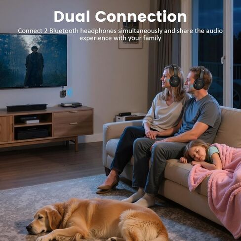 1Mii SafeFly Dot2 Bluetooth 5.3 Transmitter Receiver for Airplane, TV in Kuwait