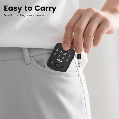 1Mii SafeFly Dot2 Bluetooth 5.3 Transmitter Receiver for Airplane, TV in Kuwait