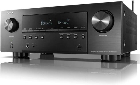 Denon AVR-S960H 8K Ultra HD 7.2 Channel (90Watt X 7) AV Receiver, Black in Kuwait