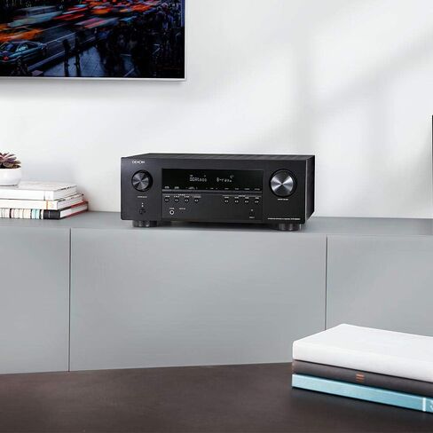 Denon AVR-S960H 8K Ultra HD 7.2 Channel (90Watt X 7) AV Receiver, Black in Kuwait