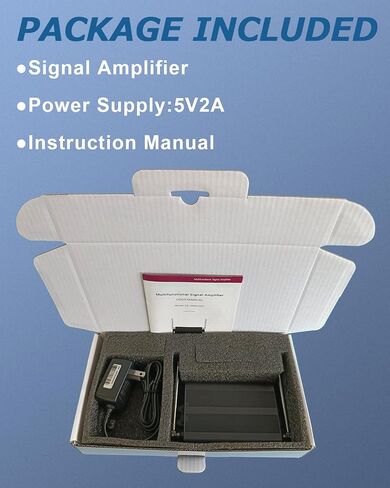 Signal Amplifier Repeater to Extend Signal Range for WNKRUN Pager System (Only be Used with WNKRUN Brand Products) in Kuwait