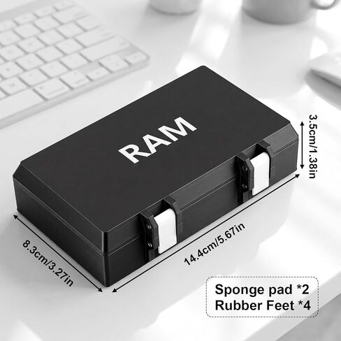 RAM Storage Case, 16-Slot for 32mm-Height DDR DIMM in Kuwait