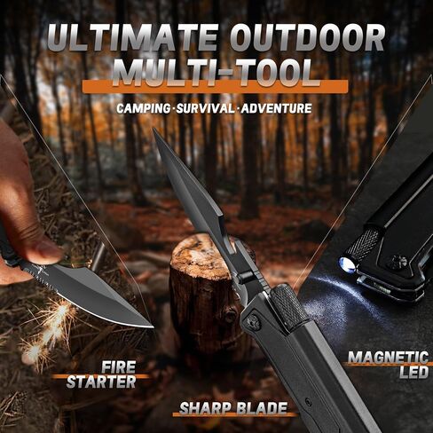 Purple Dragon Folding Pocket Knife for Men - 6 in 1 EDC Knife in Kuwait