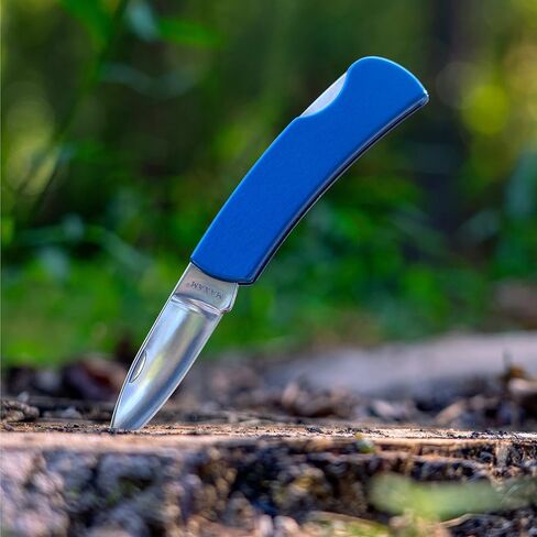 Maxam Stainless Steel Pocket Knife - Lightweight Folding Knife - 3-1/4" Blade with Safe Opening – 6 Inches When Open in Saudi Arabia