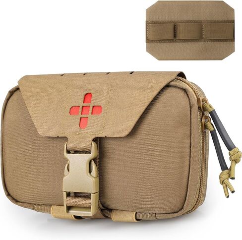 LIVANS MOLLE IFAK Pouch Rip-Away, Compact Tactical Medical Bag for Outdoors in Kuwait