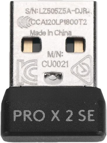 USB Bluetooth Adapter for PC, for G PRO Superlight 2 SE Wireless Mouse, Auto Pairing, Frequency Hopping, with G HUB Software, ABS Material for Gaming Mouse in Kuwait