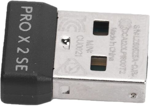 USB Bluetooth Adapter for PC, for G PRO Superlight 2 SE Wireless Mouse, Auto Pairing, Frequency Hopping, with G HUB Software, ABS Material for Gaming Mouse in Kuwait