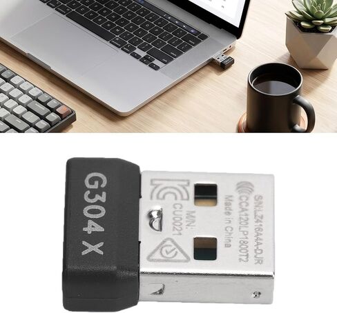 USB Bluetooth Adapter for PC, 2.4GHz Dongle, Unifying USB Receiver, Auto Reconnect, for G304X G502X G303 G705 PRO Superlight, with G HUB in Kuwait