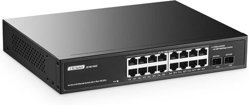 8 Port 2.5G Managed Switch, 8 x 2.5Gbps Base-T Ports and 10G SFP+ Slot, Support LACP/QOS/VLAN/IGMP, Mini Metal Fanless 2.5Gb YuLinca Easy Web Switch in Kuwait