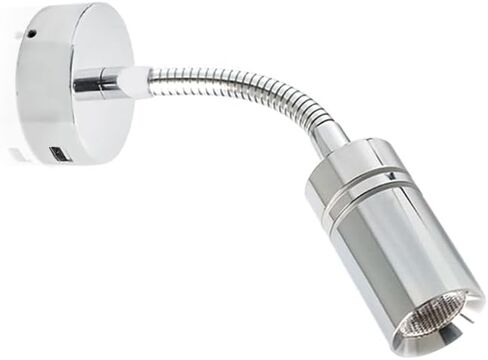 THALASSA 12V Short Gooseneck Light With 5V USB Port - Boat Reading Lamp Adjustable Warm White Spotlight with Dimmable Touch Switch Designed for RV, Caravans, Boats, Motor Homes Inside as Bedside Light in Saudi Arabia